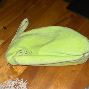 BEIS terry cloth clutch- never used
